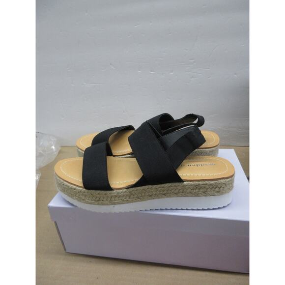 Like new Madden Women's Platform Espadrille Sandals - Size 9.5 US - Picture 2 of 6